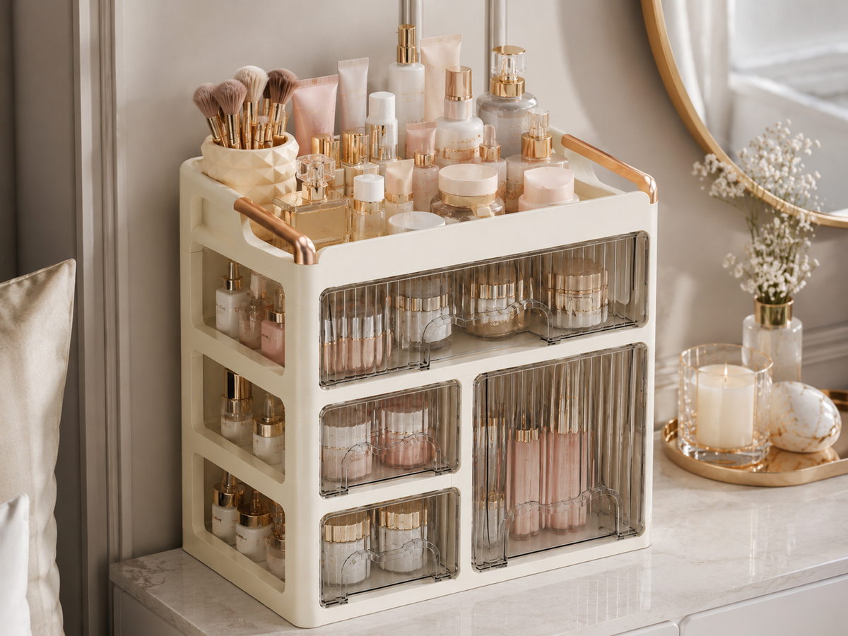 Drawer-Style Cosmetic Organizer