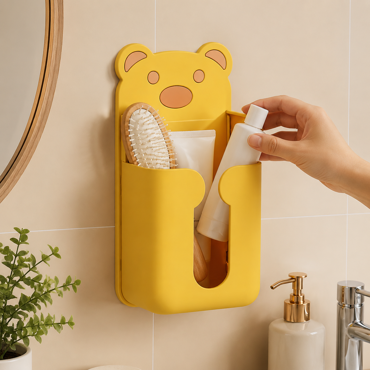 Hanging Tissue Box with No Drilling Required