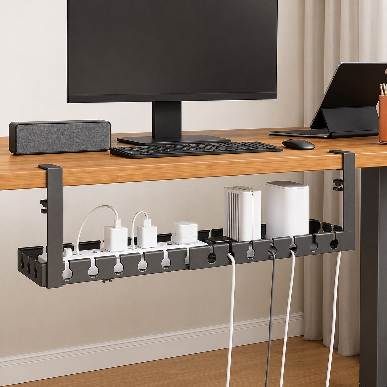 Under-desk Cable Organizer