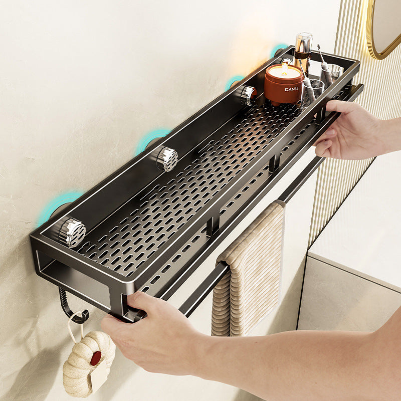 No-Drill Wall-Mounted Shelving Unit