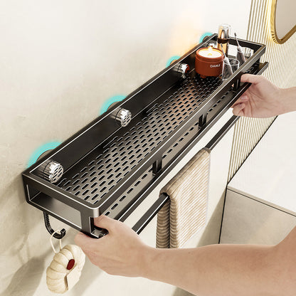 No-Drill Wall-Mounted Shelving Unit