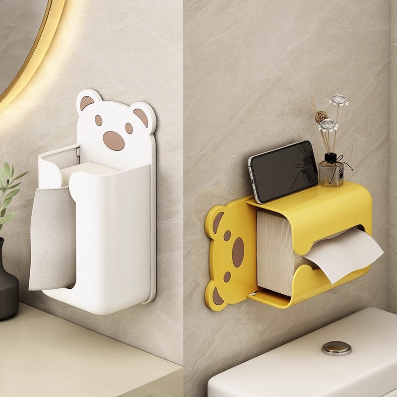 Hanging Tissue Box with No Drilling Required