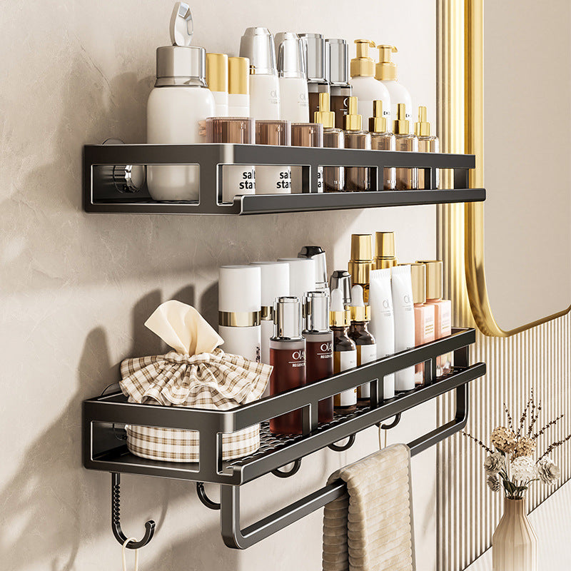 No-Drill Wall-Mounted Shelving Unit